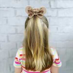 Mouse Scrunchies Mouse Hair Tie Adult Disney Kid Hair Accessories